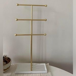 Urban Outfitters Gold Jewellery Organizer